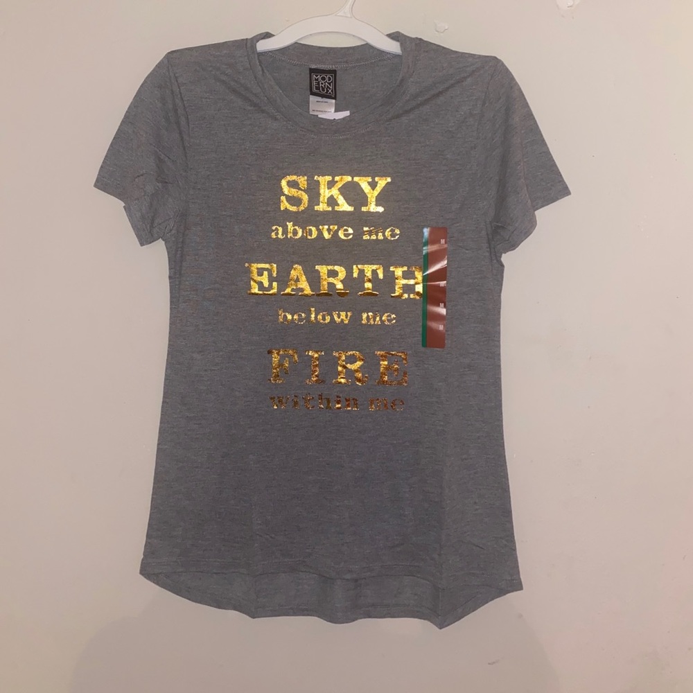Heather Grey Top